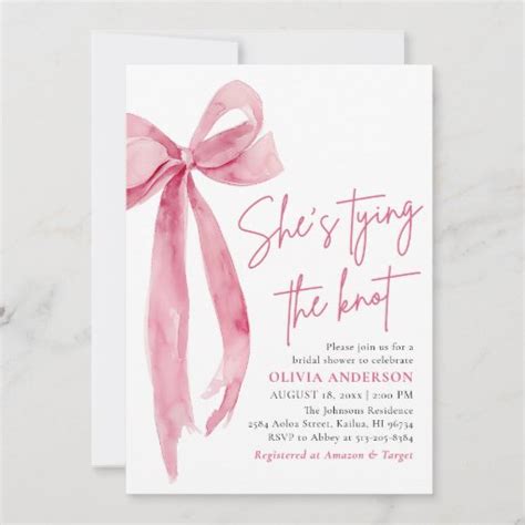 bridal shower invites zazzle.